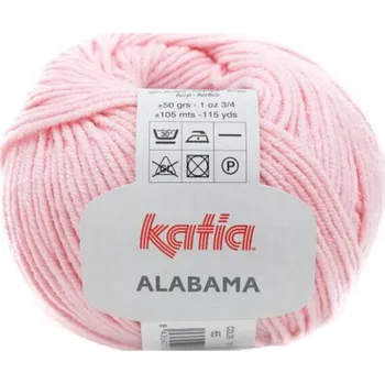 Příze Katia Alabama 65 Light Pink Pletací příze