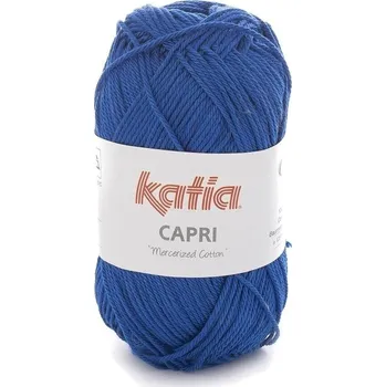 Příze Katia Capri 82146 Night Blue Pletací příze