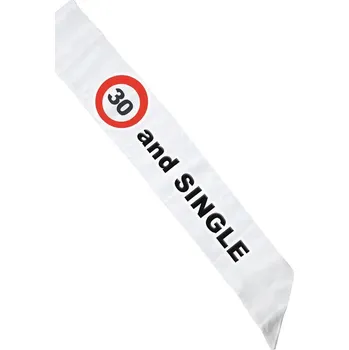 Party dekorace Espa Narozeninová šerpa - dopravní značka 30.