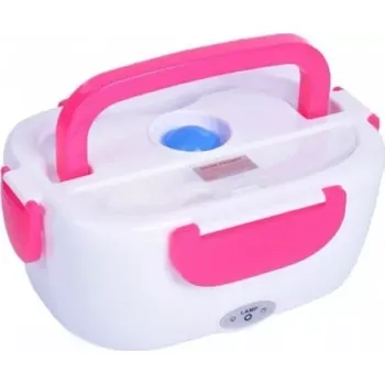 Svačinový box YS-001 - 220V - růžový - ohřívací box na jídlo
