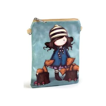 Kabelka Dívčí kabelka 15x18,5 cm s potiskem - 1 ks - 10 tyrkys