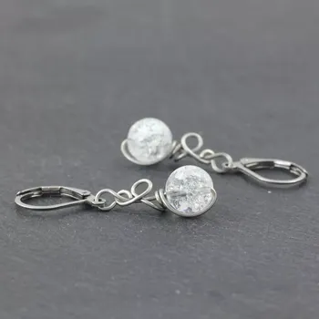 Náušnice Křišťálové náušnice – model Zrození