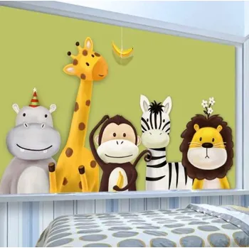 Fototapeta Solution Media 3D tapeta - Kamarádi MU1058 3 - 3D Relief - Vliesová tapeta - 320g/m2