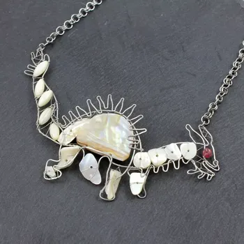 Náhrdelník Náhrdelník Šťastný drak s rubínem