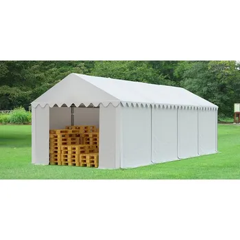 Zahradní stan Skladový stan 5x8m šedá KLASIK