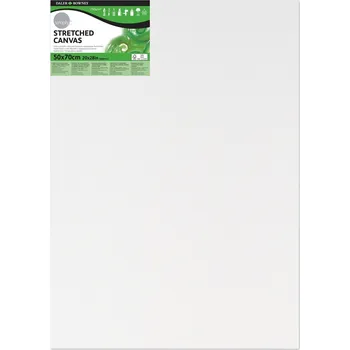 Malířské plátno Daler Rowney Malířské plátno Simply Stretched Canvas Medium Grain Simply White 50 x 70 cm 1 ks