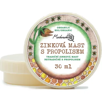Medarek Zinková mast s propolisem Objem:: 30 ml