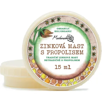 Medárek Medarek Zinková mast s propolisem Objem:: 15 ml