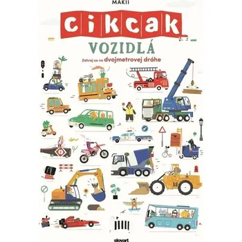 Leporelo Cik cak Vozidlá - Makii