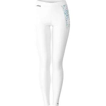 Dámské termoprádlo Dámské funkční spodky dlouhé HEART bílá Bamboo Thermo - Modrá / L