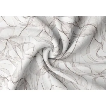 Orbytex Zatemňovací látka na závěsy - Margot hnědobéžová