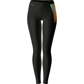 Dámské termo spodky Dámské funkční spodky dlouhé CROCODILE LADY černá Bamboo Heavy - Hnědá / XXL