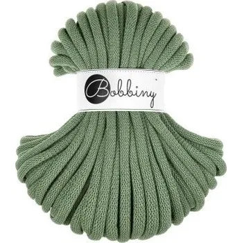 Příze Bobbiny Jumbo 9 mm 30 m Eucalyptus Green Šňůra