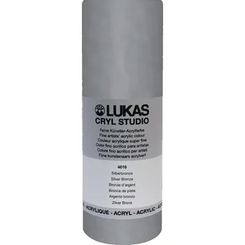 Vodová barva Lukas Cryl Studio Akrylová barva Silver Bronze 250 ml 1 ks
