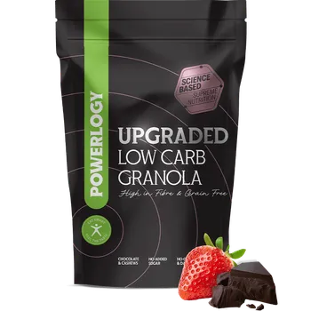 Granola UPGRADED 350 g, nízkosacharidová, Powerlogy - doprava zdarma od 2999 Kč