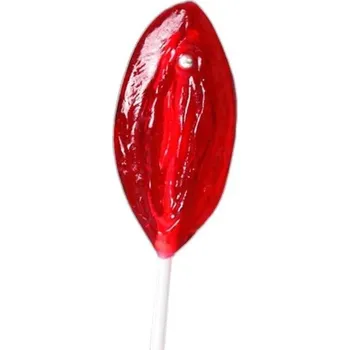 STRAWBERRY VULVA LOLLIPOP