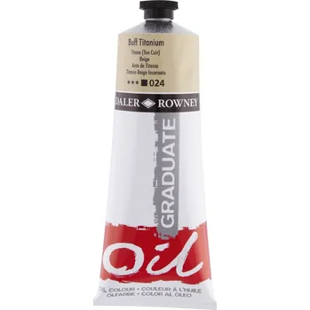 Olejová barva Daler Rowney Graduate Olejová barva Buff Titanium 200 ml 1 ks