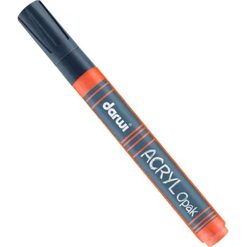 Darwi Acryl Opak Marker Akrylový fix Orange 6 ml 1 ks
