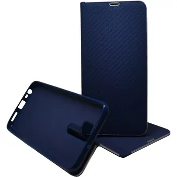 Pouzdro na mobilní telefon Pouzdro Vennus Book Carbon Xiaomi Redmi 9 Modré
