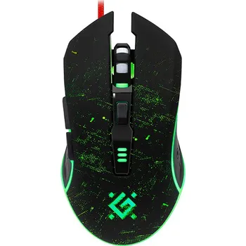 Myš Defender Myš drátová, DRAGLEN GM-907, černá, optická, 7200DPI 52907