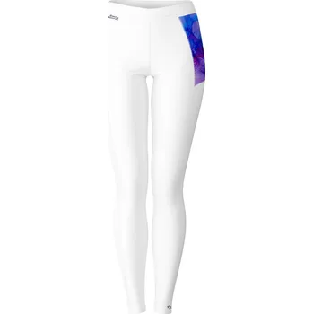 Dámské termo spodky Dámské funkční spodky dlouhé PURPLE bílá Bamboo Light New - Fialová / M