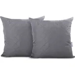 Povlak na polštář Decoking Axo 40x40 šedý, velikost 40x40*2