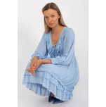 Dámské letní šaty Liv světle modré Velikost: UNI