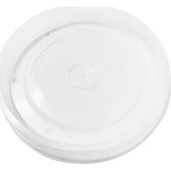 Jednorázové nádobí VIBAL Víčko PP pro misky na polévku O115mm 25ks/20bal