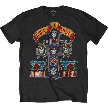 Guns N' Roses NJ Summer Jam 1988 Black XL Tričko