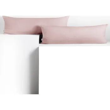 Povlak na dekorativní polštářek Povlaky na polštáře DecoKing Amber šeříkové, velikost 40x145*2