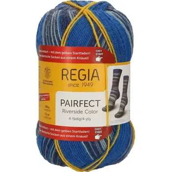 Příze Regia 4-Ply Pairfect 7153 Shore color (Ponožková příze Regia Pairfect 7153 Shore color)
