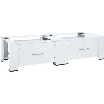 Podstavec pod pračku se zásuvkami 4009869 bílý