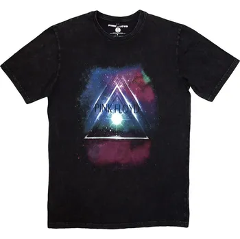 Pink Floyd Space Prism Stone Wash Black XL Tričko