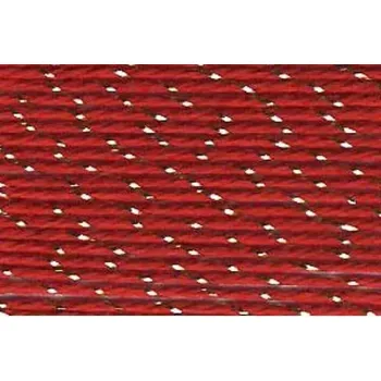 Příze Nazli Gelin Garden Metalic 10 Red-Silver Pletací příze