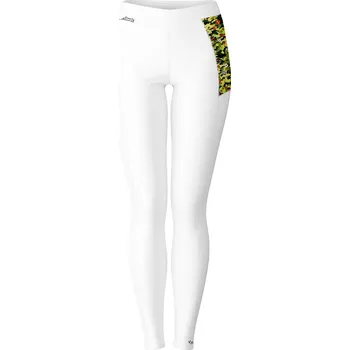 Dámské termo spodky Dámské funkční spodky dlouhé CAMO bílá Bamboo Heavy - Zelená / M