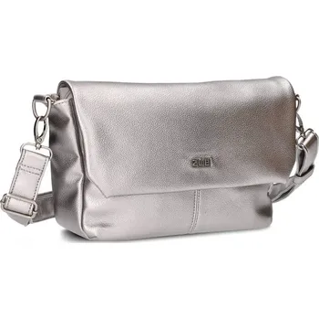 Kabelka crossbody Zwei M60 SIL stříbrná