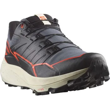 Pánská běžecká obuv Salomon Thundercross GTX M L47684500 - turbulence black/cherry tomato 40 2/3