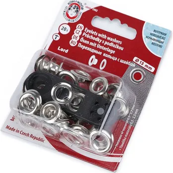 Průchodky s podložkou vnitřní Ø7 mm / vnější Ø13 mm