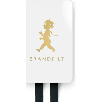 Hasicí přístroj SN - HASICÍ DEKA Bílá lesklá / zlatý lesklý emblém