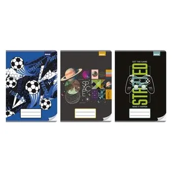 Dětské zboží Zeszyt A4/32K kolorowe trzy linie Chłopiec (10szt)