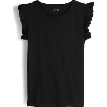 Dívčí tričko GATE Bavlněné tričko s volánky 3Y 425-0132/89