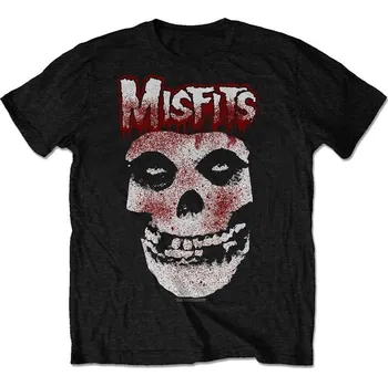 Misfits Blood Drip Skull Black 2XL Tričko