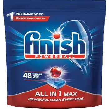 Přípravek do myčky Finish All in 1 Max tablety do myčky 48 ks