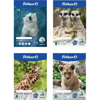 Výtvarný papír Pelikan - Kreslicí blok A4/10 listů