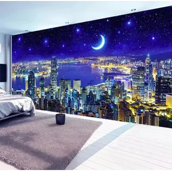 Fototapeta Solution Media 3D tapeta - Noční město MU2579 6 - Samolepící tapeta - 380-450g/m2