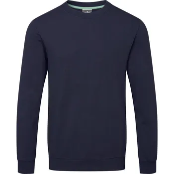 Pánská mikina PORTWEST EC300 / Mikina z recyklované organické bavlny - námořní modrá XL