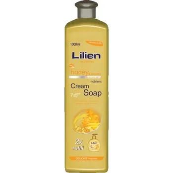 Koupelová kosmetika Lilien tekuté mýdlo honey náplň 1000 ml