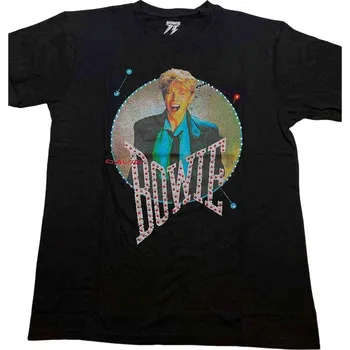 Pánské tričko David Bowie Vintage '83 Black S Tričko
