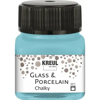 Speciální výtvarná barva Kreul Chalky Barva na sklo Ice Mint 20 ml 1 ks