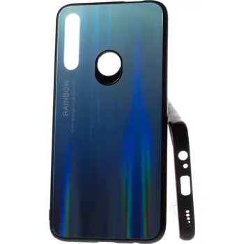 Pouzdro na mobilní telefon Pouzdro Rainbow Glass Huawei P Smart Z Modré